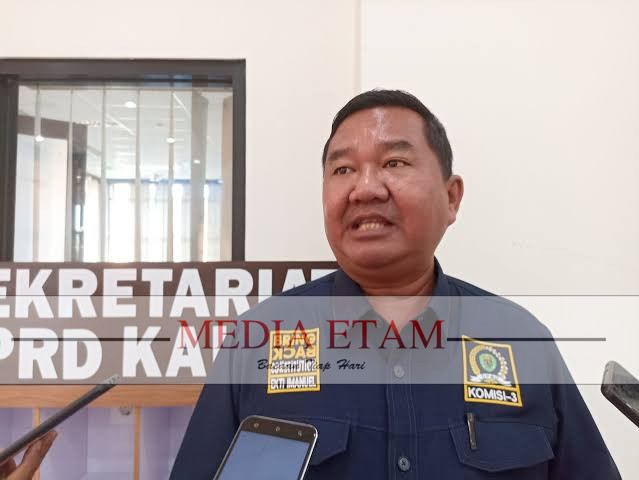 Foto : Ekti Imanuel Anggota Komisi III DPRD Provinsi Kalimantan Timur (Mujahid , Mediaetam.com)