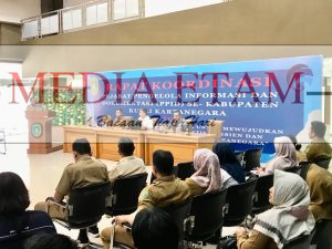 Rakor PPID tingkat Kabupaten Kukar. (Indah, Mediaetam.com)