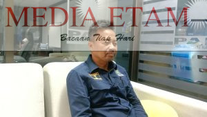 Foto : Baharuddin Demmu Ketua Komisi I DPRD Kaltim Saat Diminta Pendapatnya terkait RDP Klaim Kepemilikan Lahan di Wilayah PT. Kideco Jaya Agung (Mujahid ,Mediaetam.com)