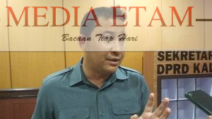 Foto : Sapto Setya Pramono Ketua pansus Pajak dan Retribusi Daerah DPRD Kaltim (Mujahid,Mediaetam.com)