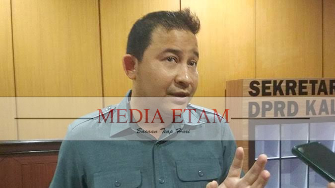 Foto : Sapto Setya Pramono Ketua pansus Pajak dan Retribusi Daerah DPRD Kaltim (Mujahid,Mediaetam.com)