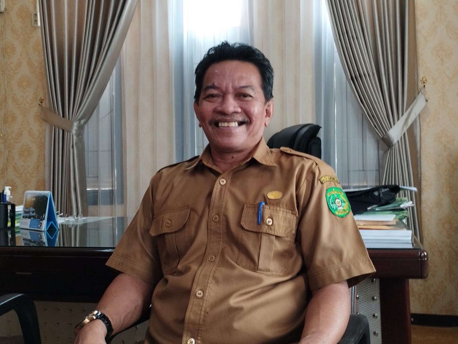 Kepala Diskop UKM Kukar, Tajuddin. (Indah, Mediaetam.com)