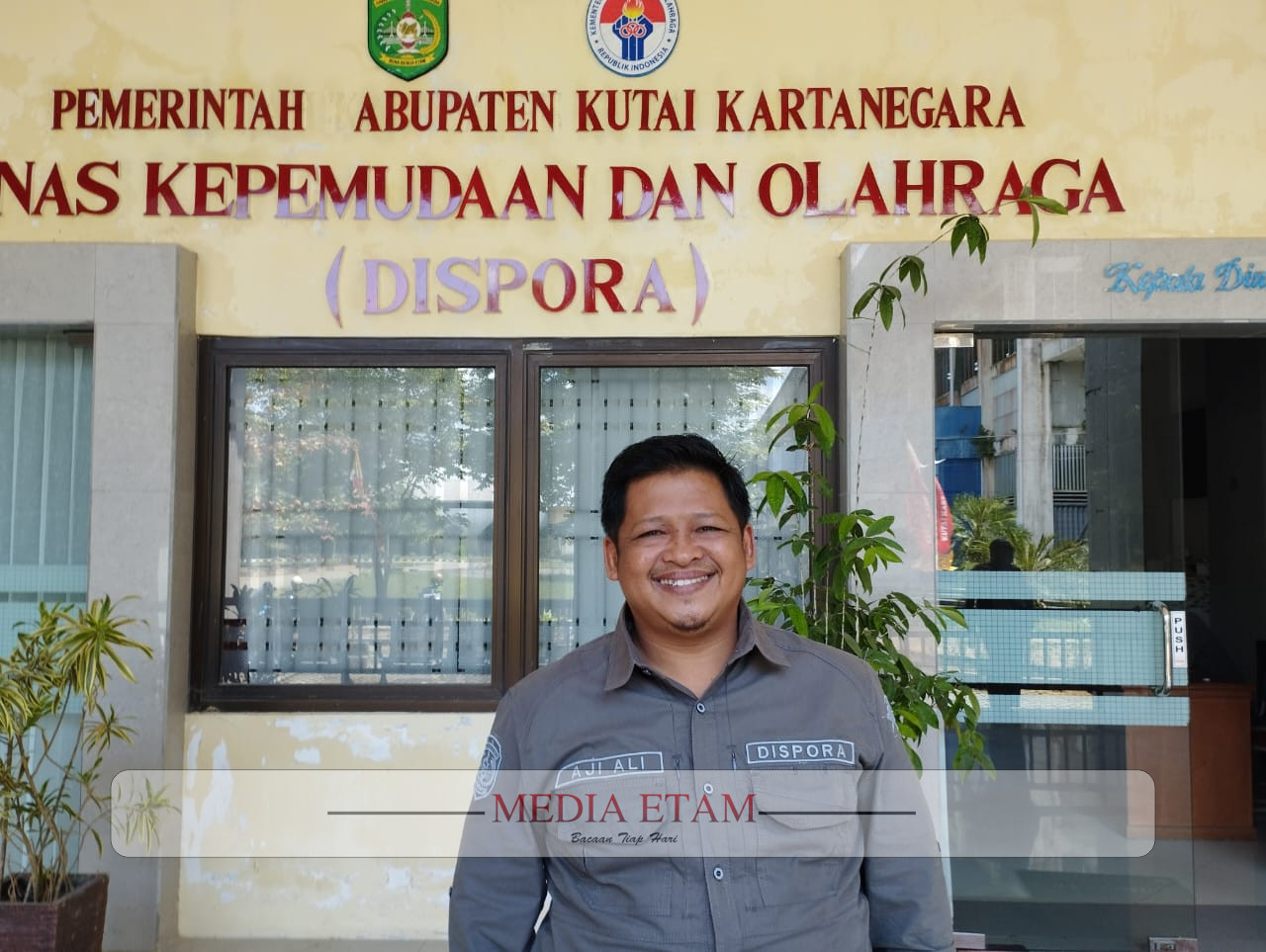 Kepala Dispora Kukar, Aji Ali Husni. (Indah, Mediaetam.com)