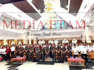 Sosialisasi Program Jaga Desa di Pendopo Odah Etam, Tenggarong, Kukar. (Indah, Mediaetam.com)