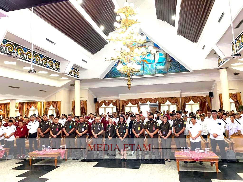 Sosialisasi Program Jaga Desa di Pendopo Odah Etam, Tenggarong, Kukar. (Indah, Mediaetam.com)