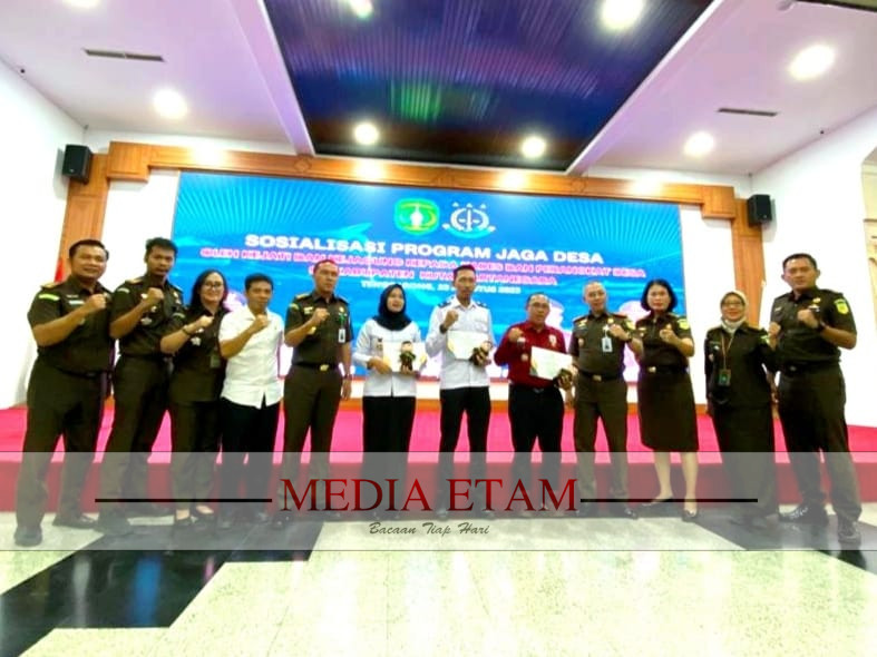 Sosialisasi program Jaga Desa di Pendopo Odah Etam, Tenggarong. (Indah, Mediaetam.com)