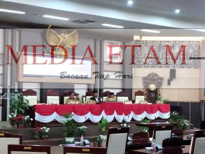 Rapat Paripurna DPRD Kukar. (Indah, Mediaetam.com)