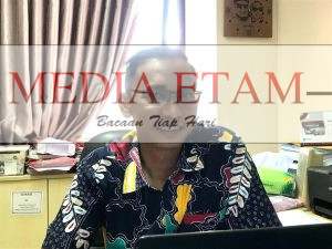 Subkor Infrastruktur Wilayah Bappeda Kukar, Doni Adiansyah. (Indah, Mediaetam.com)