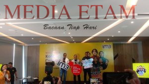 Foto : Pelaksanaan Media Update Konser Collabonation Tour IM3 2023 Kota Samarinda (Mujahid/Mediaetam.com)