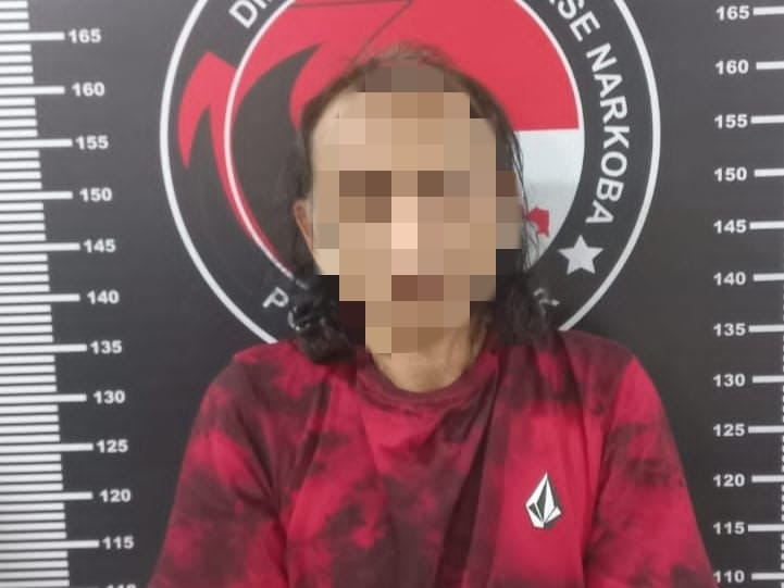 Tersangka Bandar narkoba di Gunung Belah, Kelurahan Loa Ipuh, Kecamatan Tenggarong. (Dok: Polres Kukar)