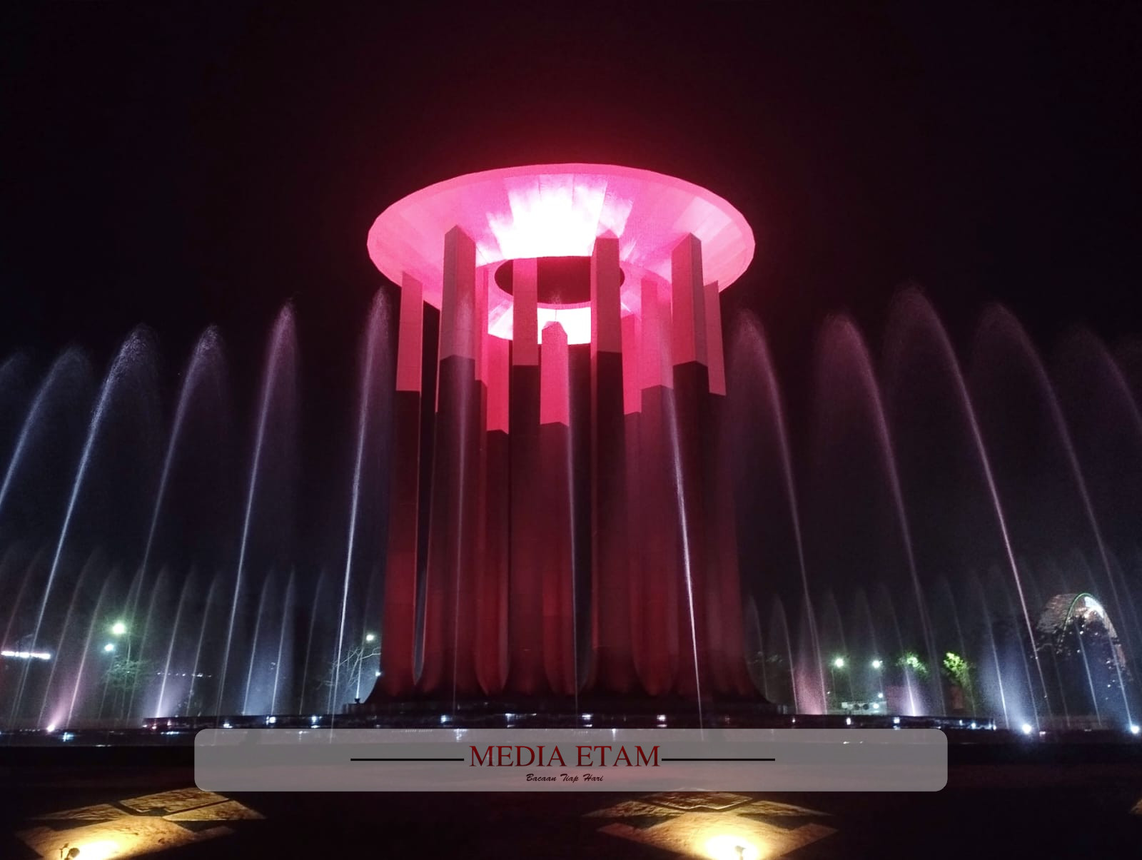 Menara Tuah Himba Kota Raja Tenggarong. (Indah, Mediaetam.com)