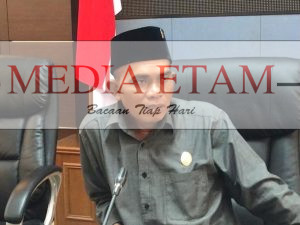 Ketua Komisi IV, Baharuddin. (Indah, Mediaetam.com)
