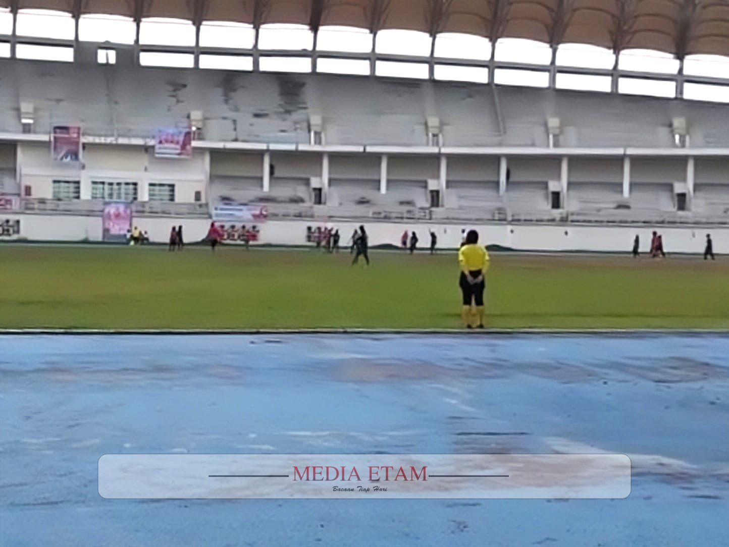 Kegiatan Turnamen Sepak Bola Wanita Bupati Cup Kukar 2023. (Indah, Mediaetam.com)