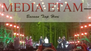 Foto : Menteri BUMN RI Erick Thohir, Kepala Badan Otorita IKN Bambang Susantono, Menteri PUPR RI Basuki Serta Ketua Umum Kadin Indonesia Arsjad Rasjid Dalam Acara Penyerahan Peta Jalan Indonesia Emas 2024 (Mujahid/Mediaetam.com)