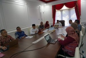 Bupati Edi saat bertemu dengan BPS Kukar (Foto Istimewa)