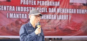 Peluncuran Sentra IKM Rumput Laut di Muara Badak (Foto; Istimewa)