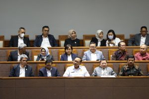 Rapat Pengesahan UU IKN (Foto: Humas BO IKN)