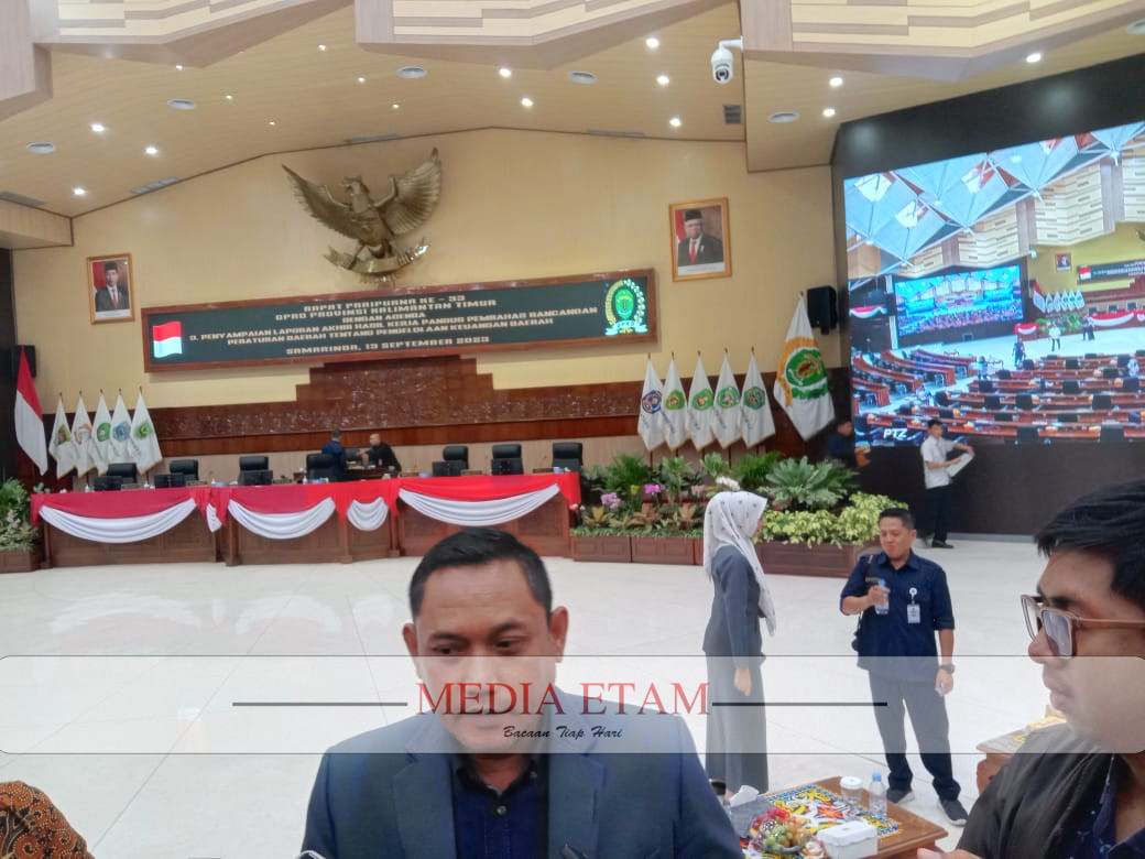 Foto : Seno Aji Wakil Ketua DPRD Kaltim (Mujahid/Mediaetam.com)