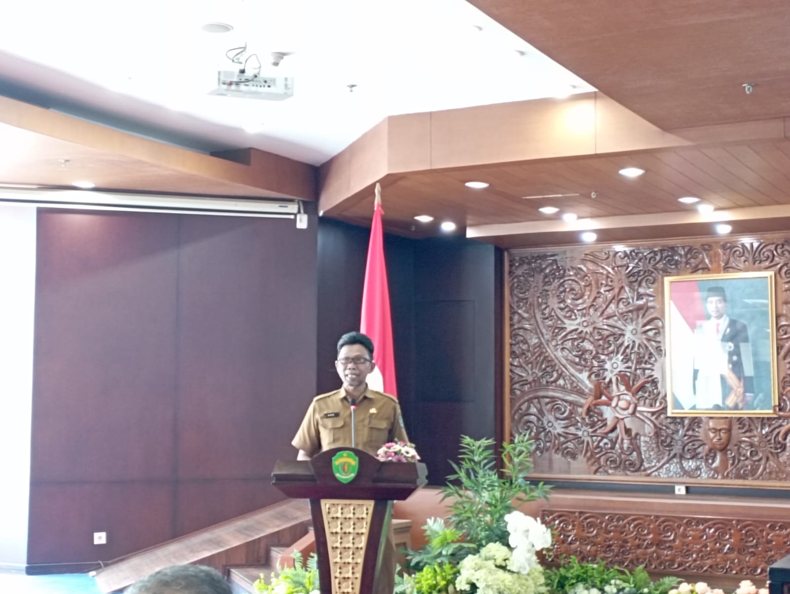 Kepala Dispora Kaltim Agus Hari Kesuma