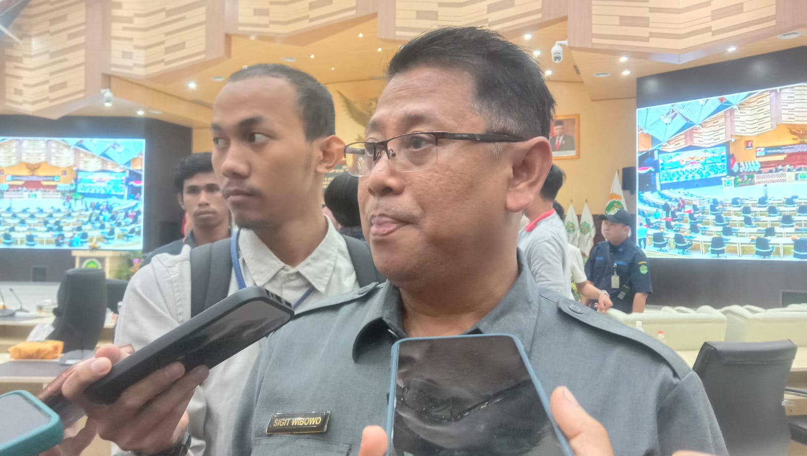Foto : Sigit Wibowo Wakil Ketua DPRD Kaltim (Mujahid/Mediaetam.com)