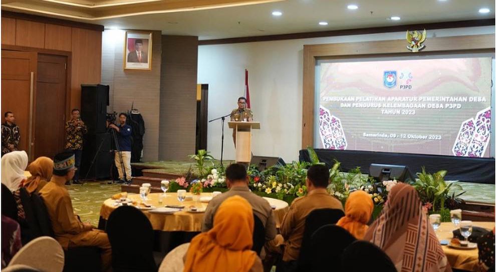 Pj Gubernur Kaltim Apresiasi Program Pelatihan Peningkatan Kapasitas Aparatur Desa