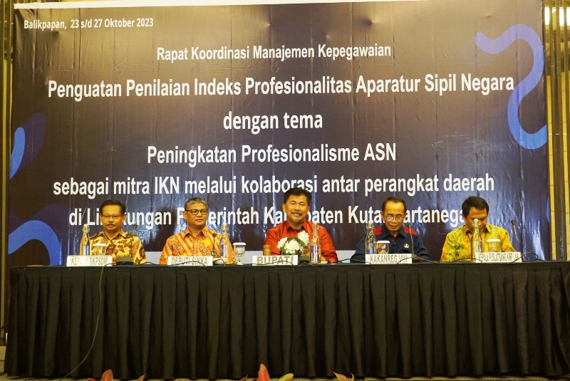 Sekda Kutai Kartanegara Bahas Pentingnya Indeks Profesionalitas ASN dalam Rapat Koordinasi Kepegawaian
