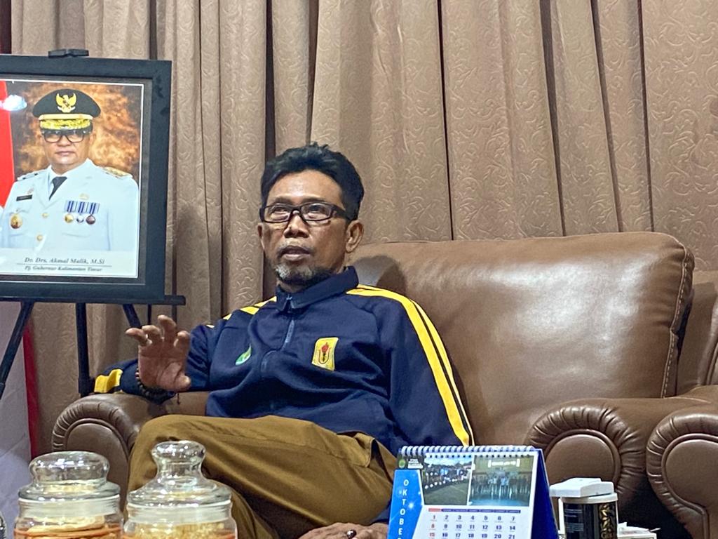 Kepala Dispora Kaltim Agus Hari Kesuma