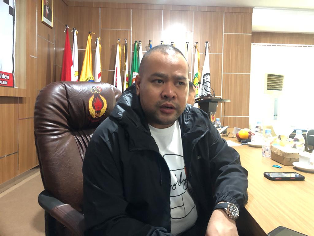 Ketua Pengprov Percasi Kaltim, Akhmed Reza Fachlevi