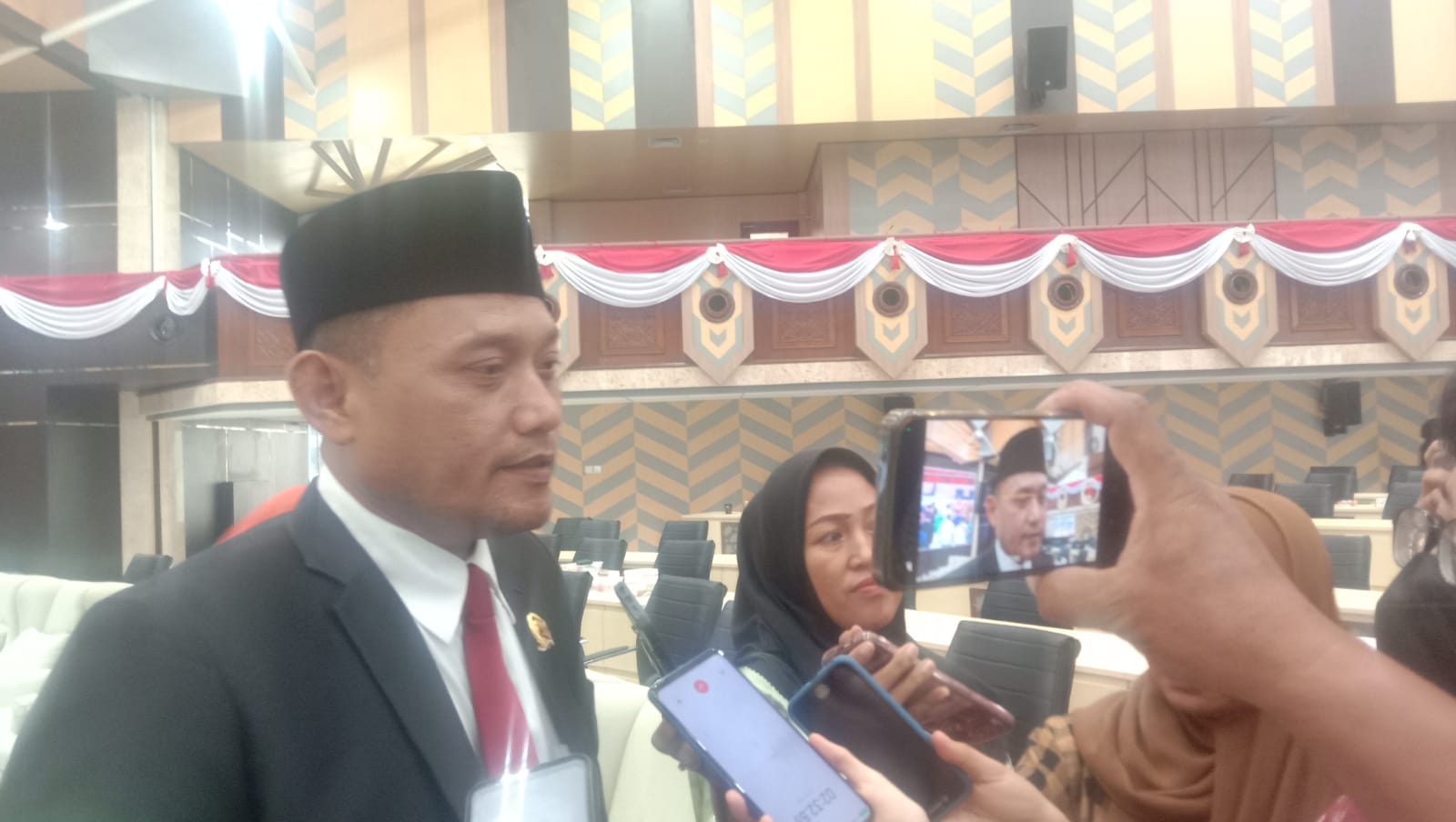 Foto : Seno aji wakil ketua DPRD Kaltim (Mujahid/Mediaetam.com)