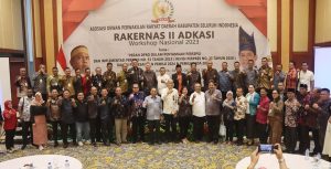 Pimpinan dan sejumlah anggota DPRD Kutai Kartanegara, menghadiri Rakernas II Asosiasi DPRD Kabupaten Seluruh Indonesia (ADKASI). (ist)