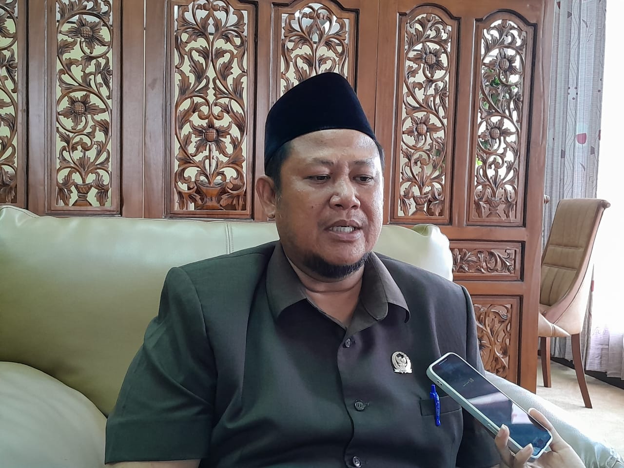  Ketua Dewan Perwakilan Rakyat Daerah (DPRD) Kukar, Abdul Rasid.