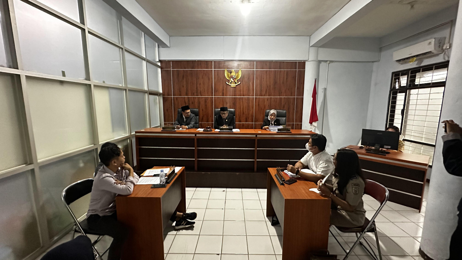 Sidang sengketa informasi yang diajukan Yudi (Walhi Kaltim)