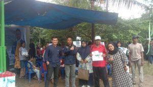 Foto : Baharuddin Demmu melaksanakan Agenda Soswasbang ke -6 DPRD provinsi Kalimantan Timur di desa Salo Cella (Mujahid/Mediaetam.com)