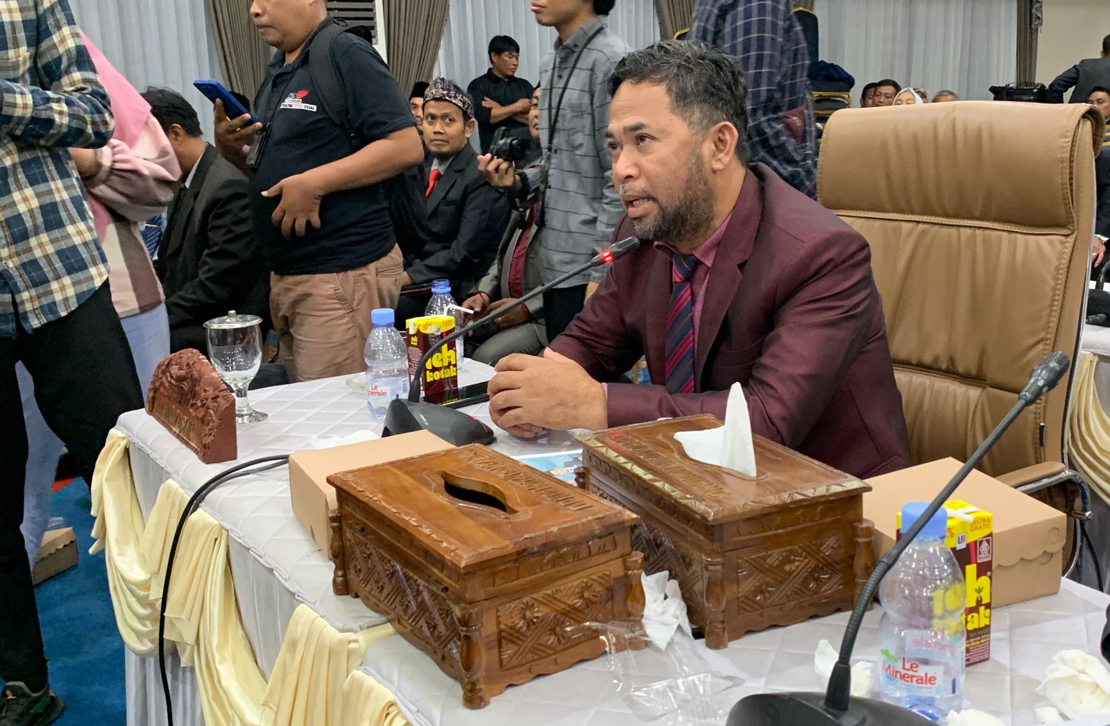 Foto: Amir Tosina, Ketua Komisi III DPRD Bontang
