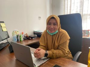 Kepala Bidang Kesehatan Masyarakat (Kesmas), Dinas Kesehatan (Dinkes), dr. Leni Astuti