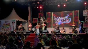 Pelaksanaan Festival Mahakam 2023 di Samarinda.
