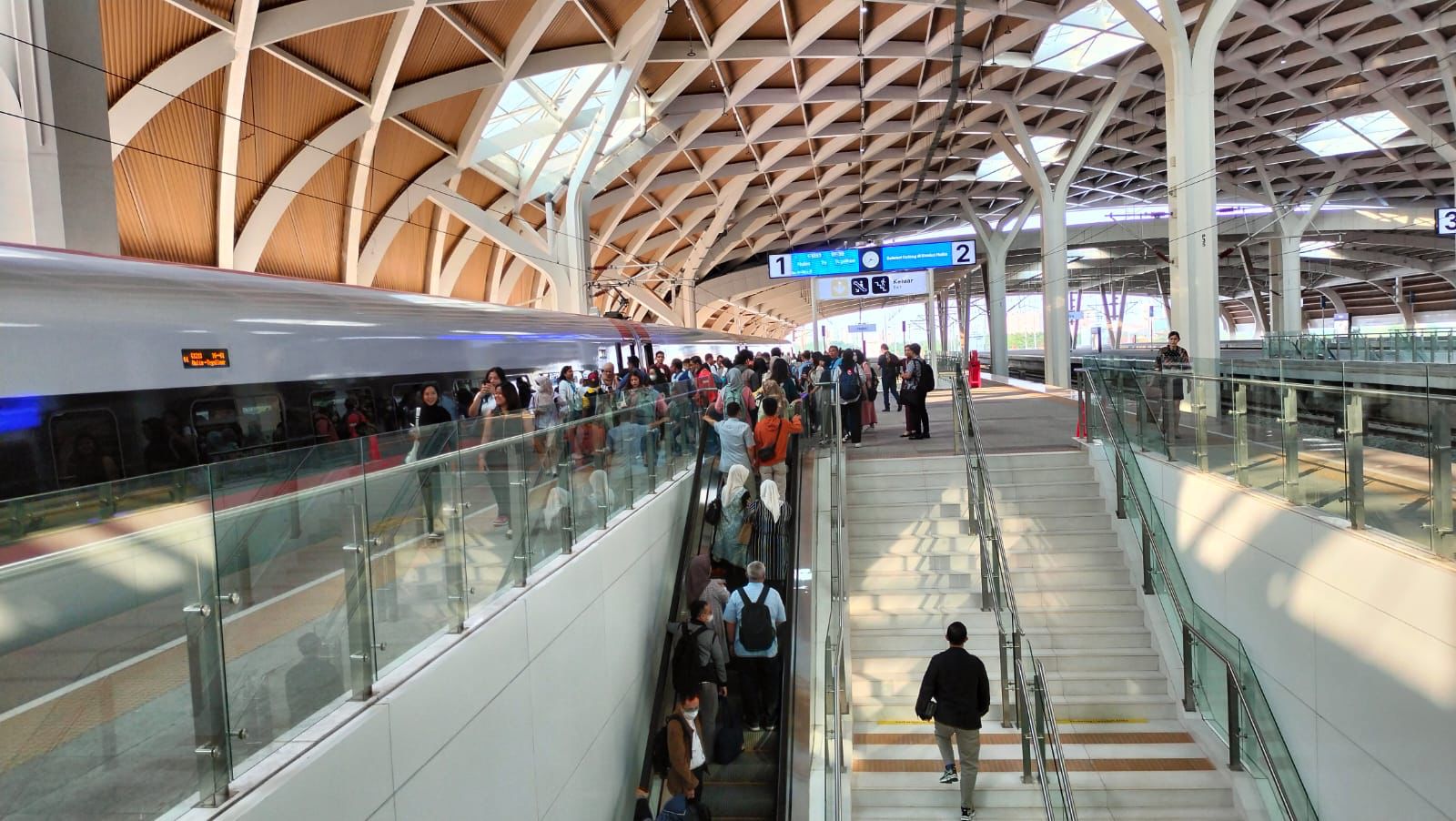 Suasana stasiun (dokumen: Kementerian Perhubungan)