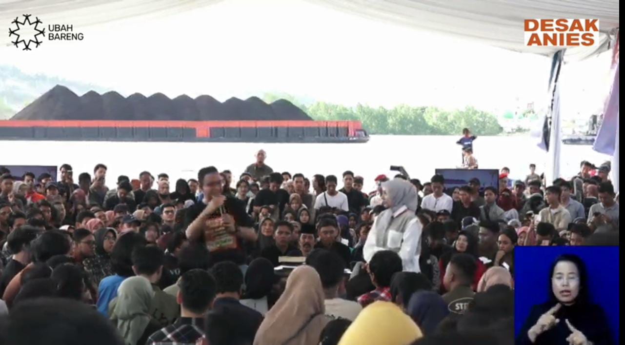 capres Anies Baswedan saat Desak Anies di Samarinda