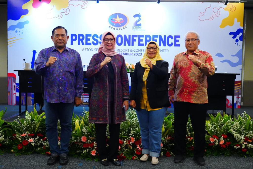 Konferensi pers BPH Migas (dokumen ESDM)