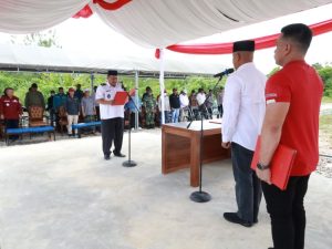 pelantikan kades Long Beleh (dok: Istimewa)