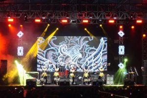 Momen penampilan seni budaya dalam festival di Kukar (Dok: Istimewa)
