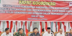 Rakor pemkab Kukar jelang Idulfitri 1445 H (Dok: Istimewa)