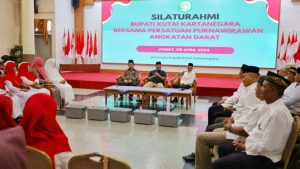 Bupati saat bersilaturahmi dengan PPAD (Dok: Istimewa)
