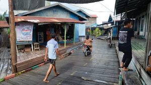 permukiman warga di Desa Muara Siran (Mediaetam)