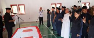 pelantikan BPD oleh bupati Edi beberapa waktu lalu (Dok: Istimewa)