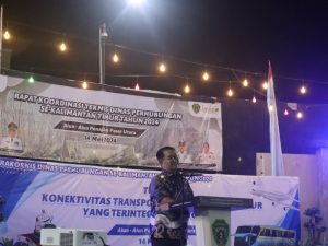 Pj Gubernur Kaltim Akmal Malik saat meminta dishub menyiapkan17an Bakal Crowded, Pj Gubernur Minta Jalur Alternatif ke IKN (dok: Diskominfo Kaltim)