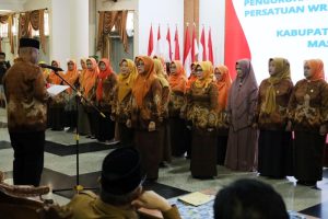 Edi Damansyah Kukuhkan Pengurus Baru Kerta Wredatama Kukar 2024-2029