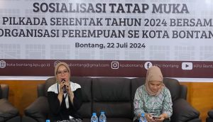 Acara sosialisasi di Bontang