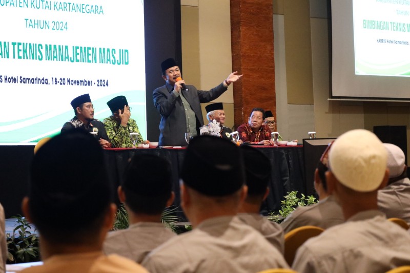 Bimtek Manajemen Masjid, Sekda Kukar Dorong Pengelolaan Profesional untuk Wujudkan Harmoni Sosial