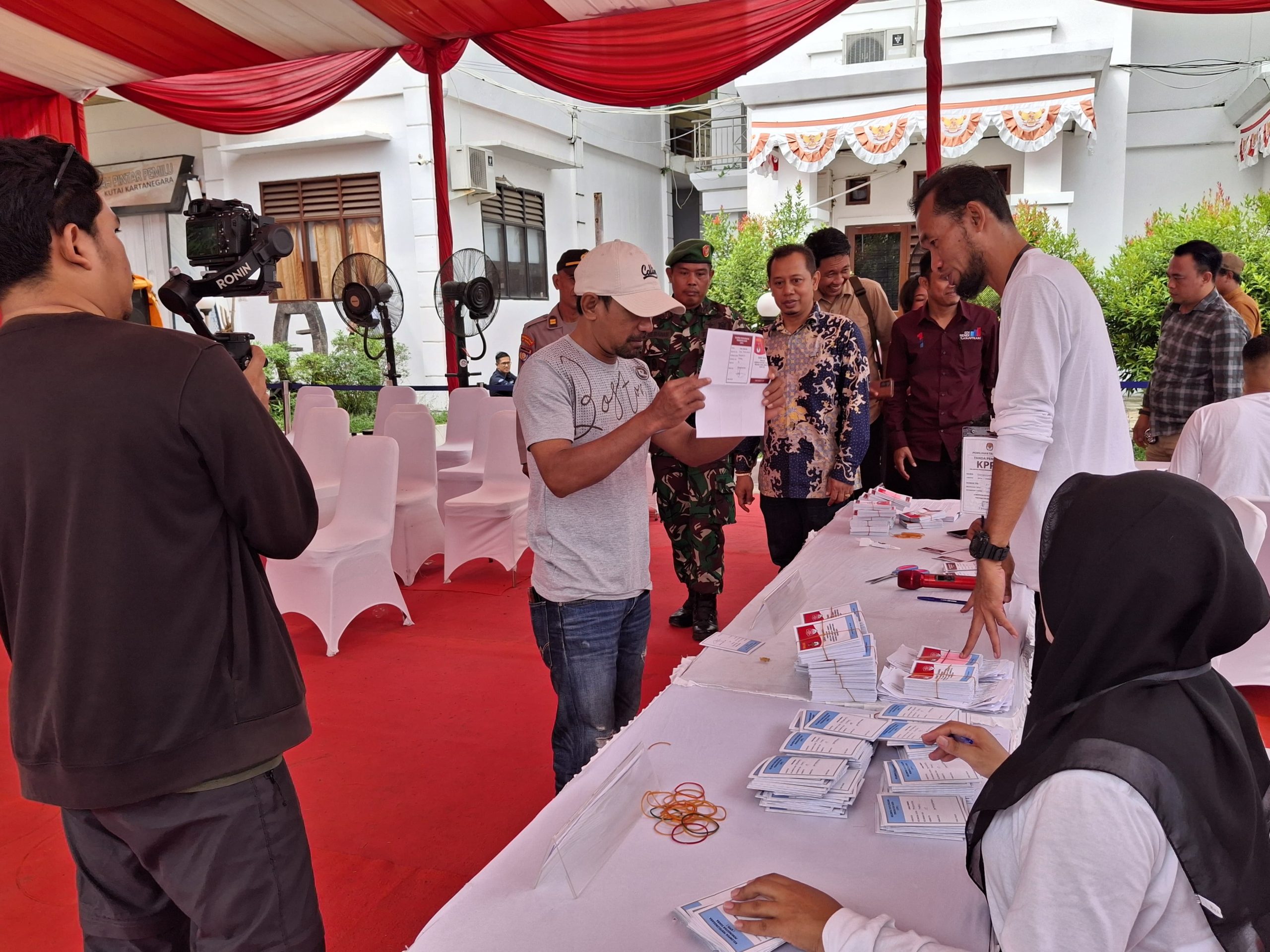 simulasi pemungutan dan penghitungan suara